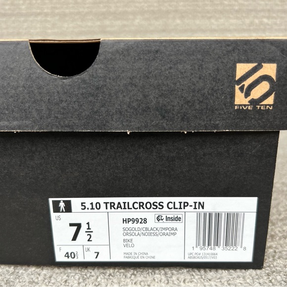 Adidas Five Ten Trailcross Clip-in Mountain Bike Shoes Men's Size 7.5 US BNWB - Picture 2 of 11